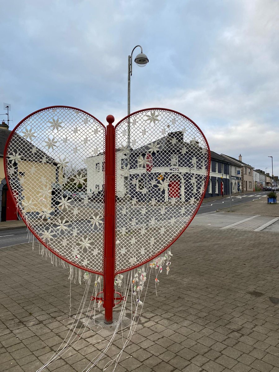 headfordlace's tweet photo. How about a few more #HeadfordFaceProject posts this morning as people drop by to see the almost finished #LaceMatrix in it’s forever home in St George’s Square! Read on… 1/ https://t.co/5etRMI6fIn