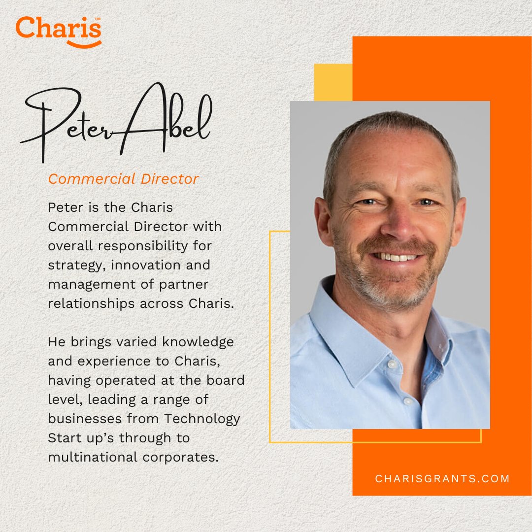 Meet Peter, our Commercial Director with overall responsibility for strategy innovation and management of partner relationships across Charis.

#charis #meettheteam #teampost #commercialdirector