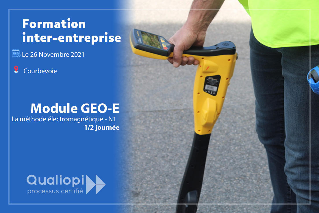 /𝗙𝗼𝗿𝗺𝗮𝘁𝗶𝗼𝗻 𝗶𝗻𝘁𝗲𝗿-𝗲𝗻𝘁𝗿𝗲𝗽𝗿𝗶𝘀𝗲/ 

Formez-vous à la méthode électromagnétique avec la formation GEO-E ! 👇

🗓 Le 26 novembre
📍 Courbevoie
⌚️ 1/2 journée

Réservez vos places en nous contactant vite sur : lnkd.in/erCjmaK

#travauxpublics #DTDICT