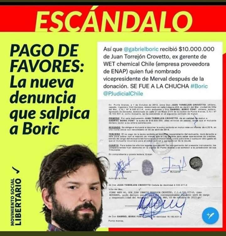 DjCavesMIX's tweet photo. Sr. @joelcisternino, uno se informa, ahora entiendo los motivos de su ataque por CHV a @Parisi_oficial, es clara su posición política por el Sr. @gabrielboric apodado el #cifras, es evidente la CORRUPCIÓN e INTERESES, pero le dejo un regalo, para que se vaya PREPARANDO MENTIROSO https://t.co/aexcRXeeQ1