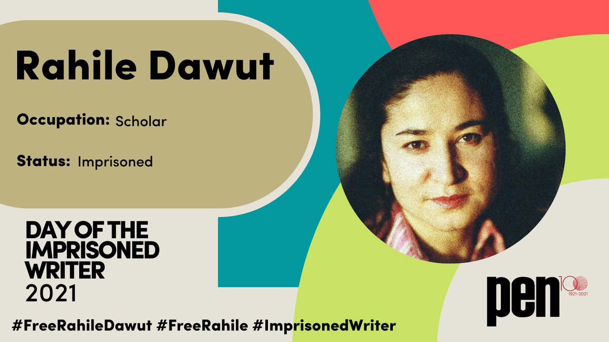Today and every day campaign for imprisoned Uyghur Academic #RahileDawut’s release. We urge you all stand up for Rahile, take action to save hundreds of other Uyghur writers’ lives in #China

#freerahiledawut 
#ImprisonedWriter  

pen-international.org/campaigns/day-…

uyghurpen.org/category/case-…