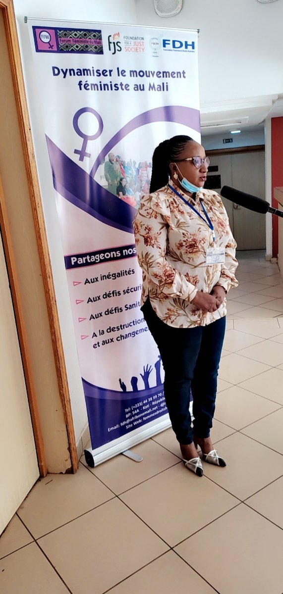 AissataBocoum20's tweet photo. Forum Féministe du Mali, du 17 au 19 Novembre 2021 au grand hôtel. Ce forum est un cadre d'échange et de partage d'expérience, d'interation, de partage fructueux.
#FFM
#FDH
#FENACOF
#EWA_MALI https://t.co/mEwFz6hPU7