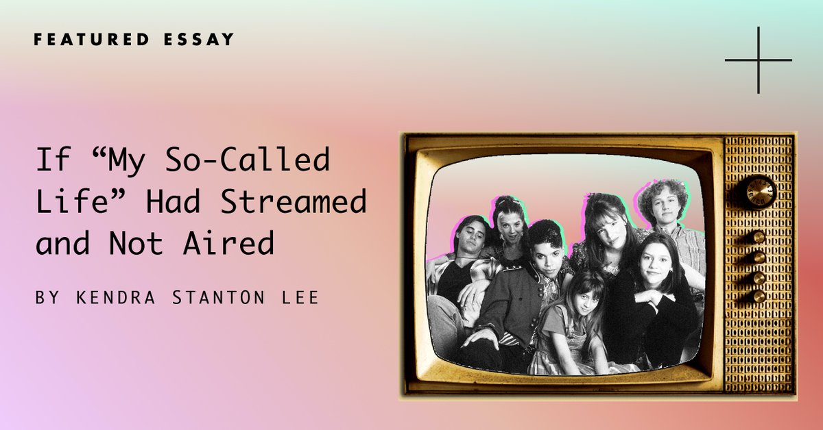 SITUATEDmag's tweet image. ⚡️New essay for the '90 kids by @Kendraspondence 

⚡️If 'My So-Called Life' Had Streamed and Not Aired

⚡️“[TV writers] seem to forget the adolescent paradox of wanting both to be patently invisible and fully known and seen.” 

⚡️Read now at bit.ly/3qL6YNx