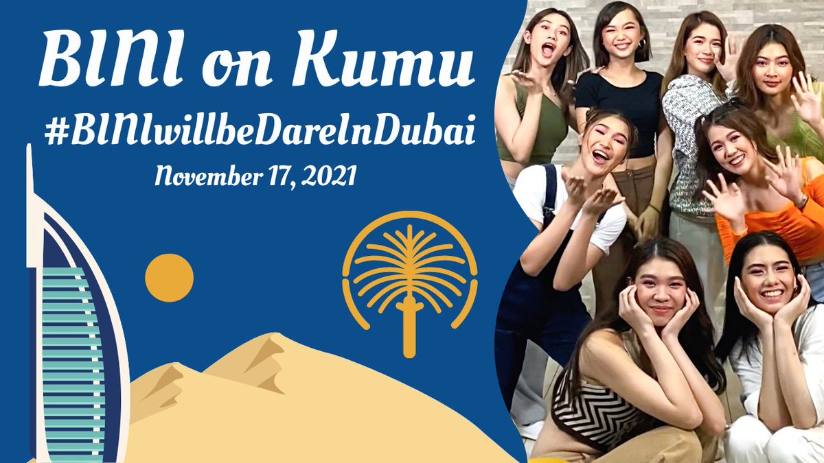 BLOOMStation_'s tweet photo. BINI on Kumu | #BINIwillbeDareInDubai | November 17, 2021 is now up on BLOOM Station YouTube Channel !

🔗https://t.co/UbNo6jEWGJ https://t.co/gQyGc0JRMC
