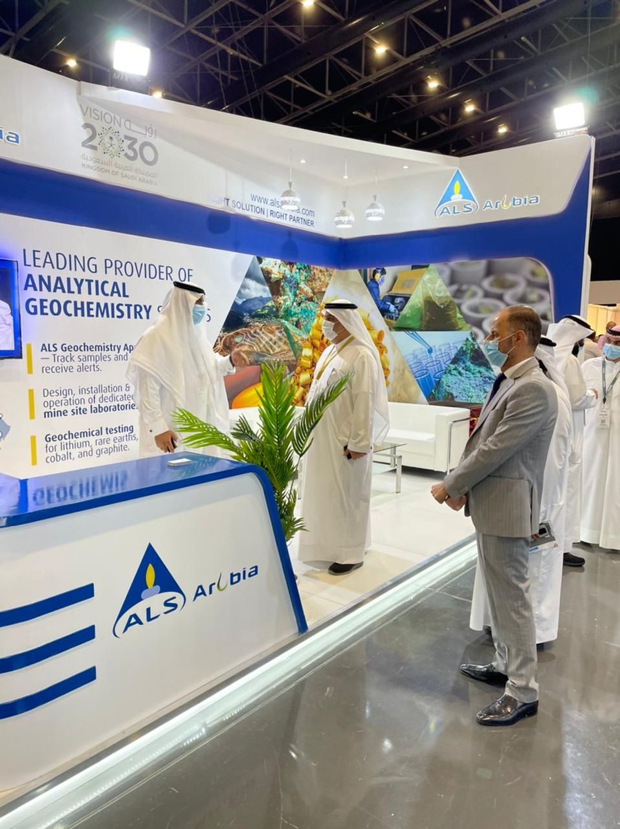 ALS_Arabia's tweet photo. Day 02 at the Mining Show 2021. Let us answer all your questions about us and our services. Do visit us at booth D30 at the Dubai Festival Arena.

#mining #dubai #exhibition #miningshow2021 https://t.co/FFmCSmf1FY