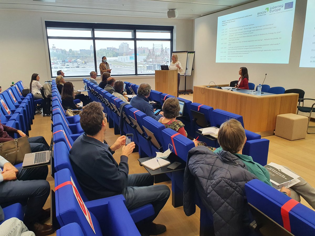 .<a href="/biogovernment/">Biogovernance</a> Improving Biodiversity Governance policy event in Brussels. Opening address by Ms Hilde Vautmans, MEP, <a href="/RenewEurope/">Renew Europe</a>. #biodiversity #policy #Europe