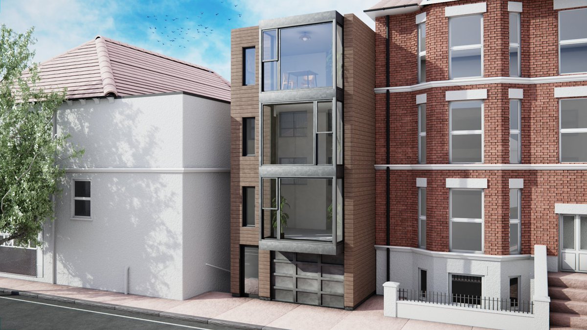 This feasibility drawing shows how contemporary design can be achieved in compact urban living. Find out more!

aaarchitects.co.uk/st-james-avenue