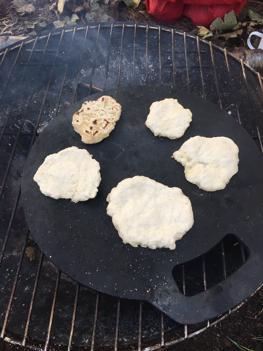 DpsForest's tweet photo. This morningโs Forest school group were learning all about safe fire lighting and honing our flint and steel skills. Then we made Viking flatbreads and enjoyed with honey before helping to leave no trace of our fire remains. #forestschool #cookingonfire https://t.co/ylNnfxdQFe