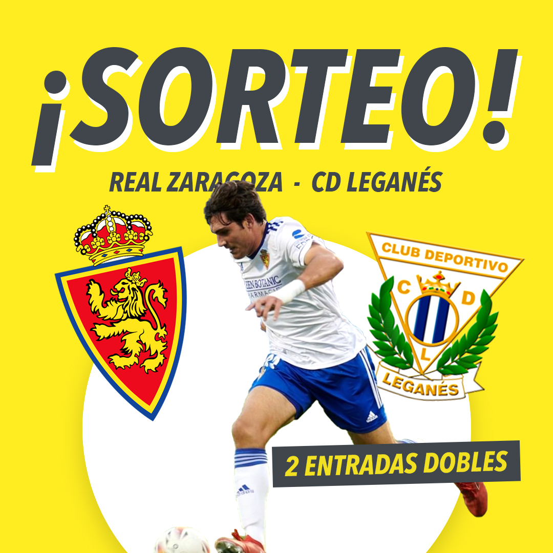 embou_com's tweet photo. SORTEO 💥⚽️
El lunes 22 el @RealZaragoza va a darlo todo en un partido contra @CDLeganes que no te querrás perder. ¡Sorteamos 2 entradas dobles!
👉 Sigue a @embou_com
👉 Da RT 
👉 Menciona a un amigo
El sorteo finaliza el 19/11 a las 9h, ¡suerte! 🙌 https://t.co/75JlD4CcQi