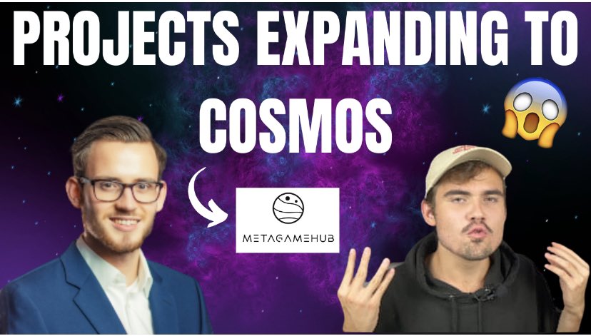 ‼️ Important Video with <a href="/thenicolasweber/">Nicolas Weber</a> is about to go live‼️

In today’s episode of  “This Week In Cosmos” we talk about:

- Why @MGH_DAO expanded to <a href="/cosmos/">Cosmos - The Interchain ⚛️</a> 
- The NFT space on Cosmos 👀

And so much more 🔥

VIDEO WILL GO LIVE IN 30 MIN🍿

⬇️⬇️

youtu.be/1oxCkKfE7d0