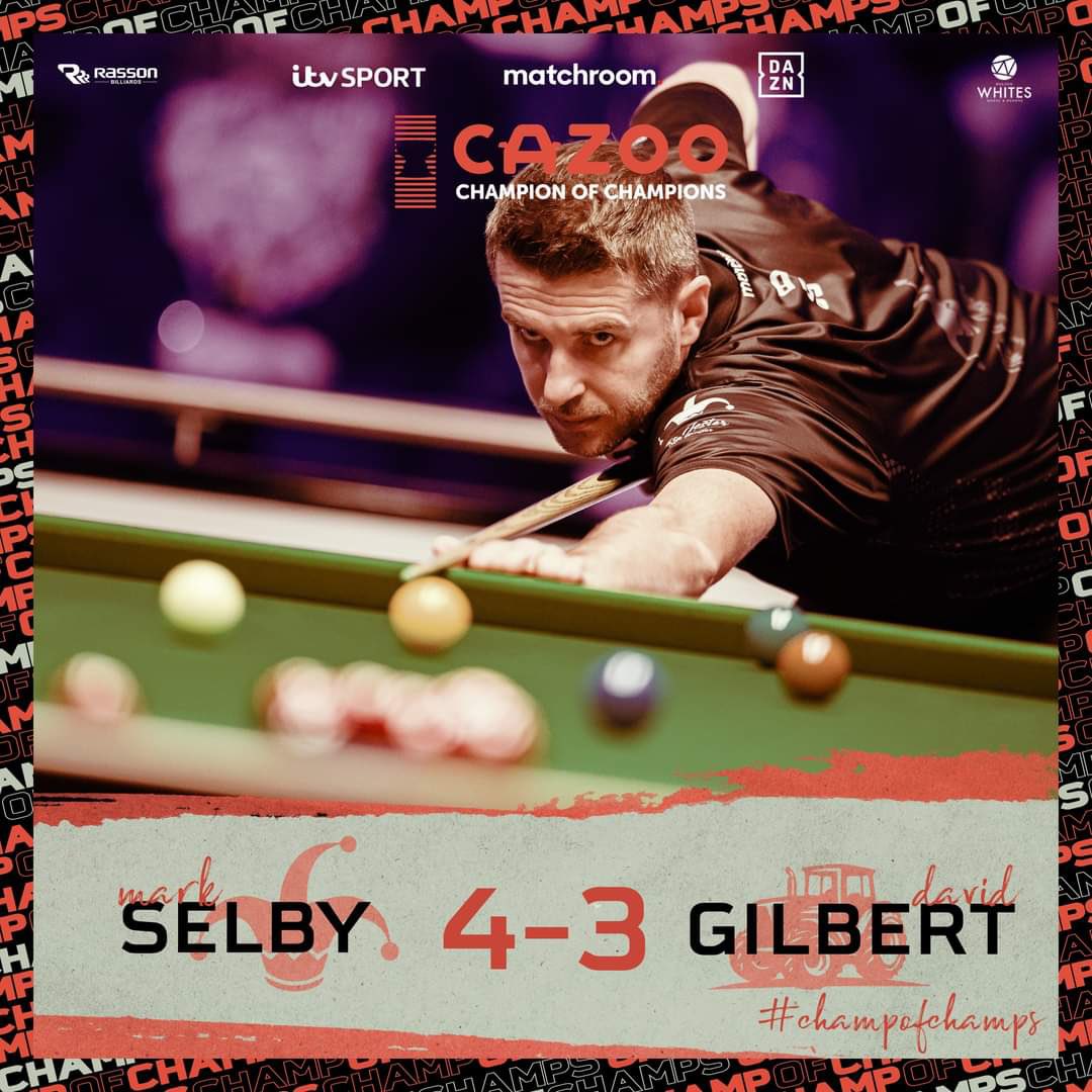 AtackSnooker's tweet photo. πͺ¨ He is bloody granite and we expect nothing else!
@markjesterselby was 3-1 down to come back and beat Dave Gilbert 4-3 in the decider.
It's never over till its over
#ChampOfChamps #teamatack #nuneatonmassive #MarkSelby https://t.co/rCySWd2GI0