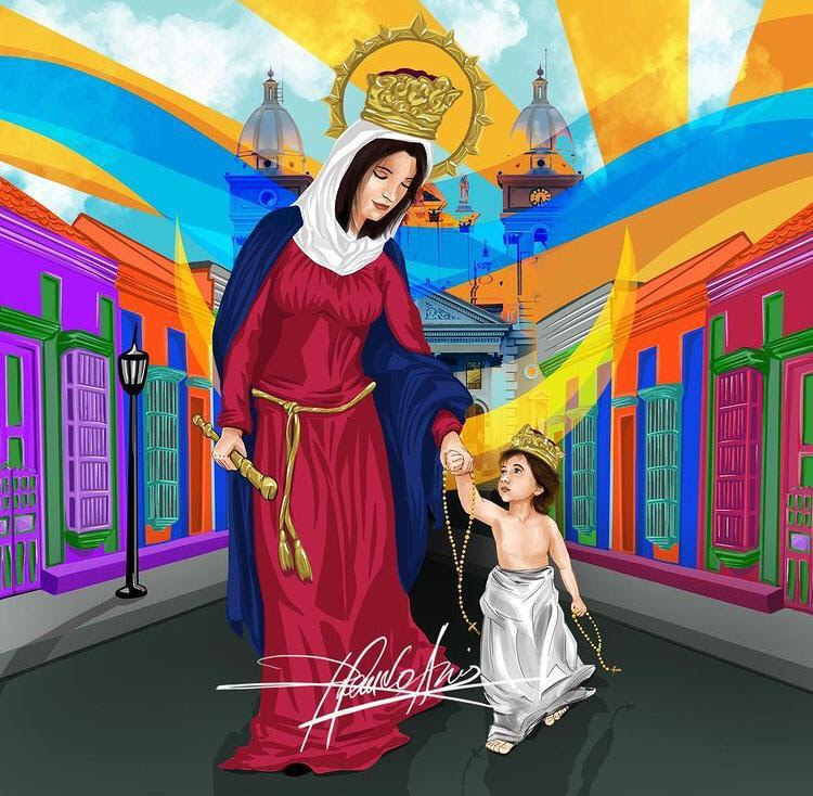 todozulia's tweet photo. Muchísimos zulianos que ahora caminan y hacen sus vidas por los cuatro puntos cardinales del planeta hoy 17 de noviembre, vispera del Día de La Chinita, añoran con especial sentimiento su terruño natal.
Que Dios y la Virgen los bendiga.
¡Hoy es el Día de la Zulianidad Dispersa! https://t.co/Oa0q4HQ8Tq