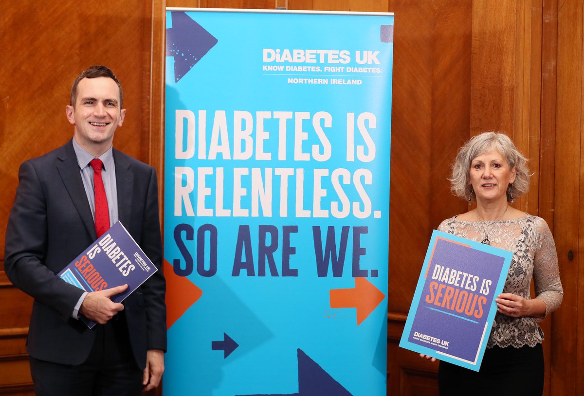 StephenDunneMLA's tweet photo. Pleased to meet with  @DiabetesUKNI at the launch of their #DiabetesisSerious report. Diabetes is 1 of the fastest growing health issues, with 1 in 14 people in the UK now living with diabetes and the report highlights the importance  of preventative care &amp; support https://t.co/nO0F74tJHG