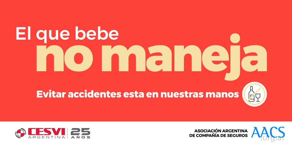 CESVI's tweet photo. Nos sumamos a la campaña de la @aacsorgar.
Si tomaste, no manejes 🍻
#CESVITips #Alcohol #Conduccion https://t.co/IYGBotX7rE