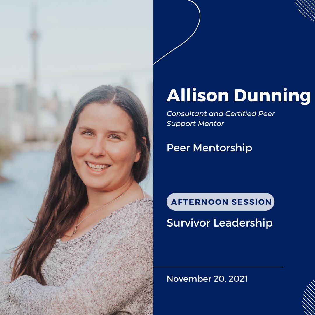 ProjectiRISE's tweet photo. Allison Dunning (she/her) is the Founder and Principal Consultant with Dunning Consulting, and a certified Peer Support Mentor with Peer Support Canada.
#projectirise #werisetogether #womenhelpingwomen https://t.co/TW9H3e55sy