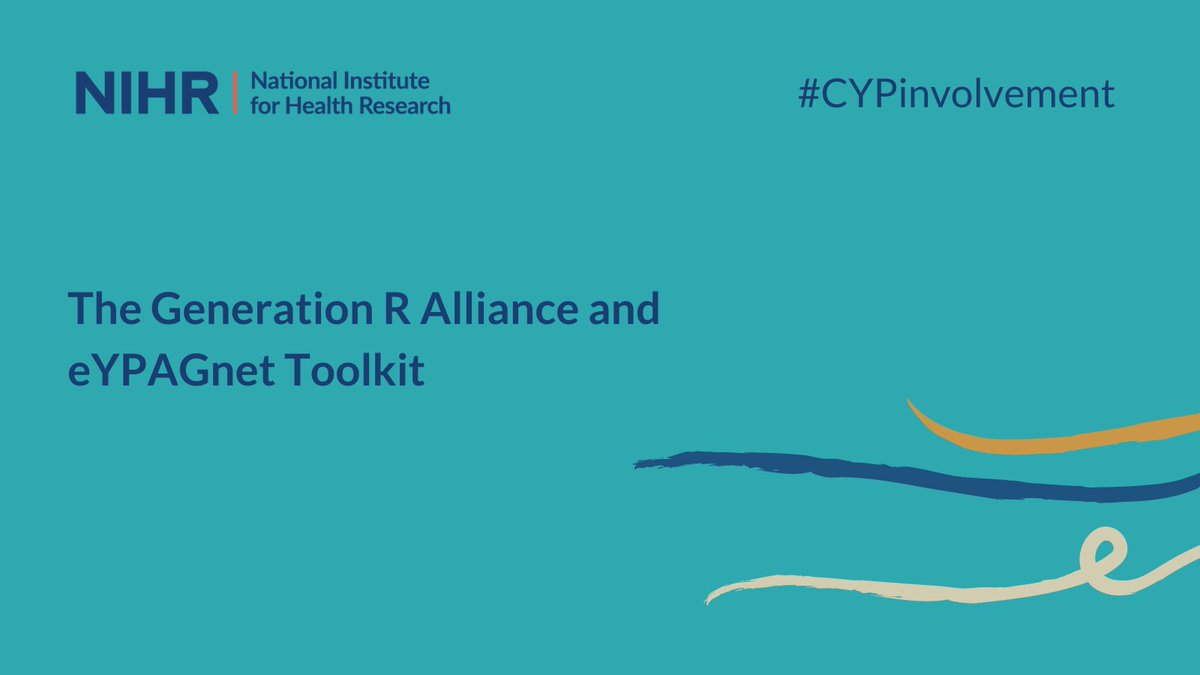 NIHRinvolvement's tweet photo. Another great resource for #CYPinvolvement is the Generation R Alliance and @eYPAGnet Toolkit, which will help you set up and run a Young Persons Advisory Group, allowing the voices of children and young people to be heard in research: https://t.co/IhLbV1T6ZL 

#WorldChildrensDay https://t.co/lKuImZxaNE
