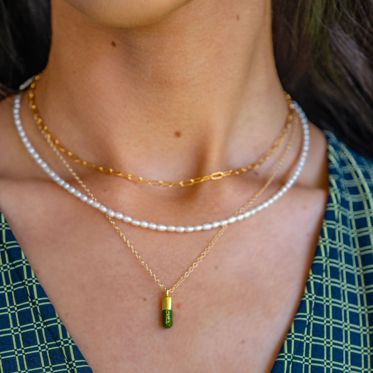 krisnations's tweet photo. This petite freshwater pearl strand is ready to be worn with everything.  These pearls are AAA quality - which means they are near perfect. Hand-strung in our studio in Half Moon Bay, CA 😍 https://t.co/zOib2nxlIH