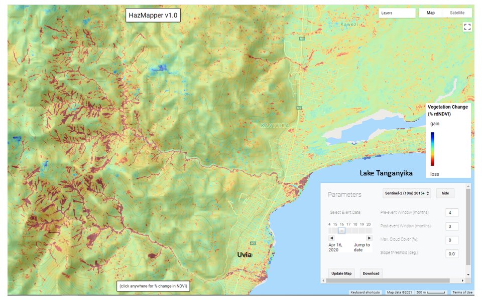 HazMapper tweet media