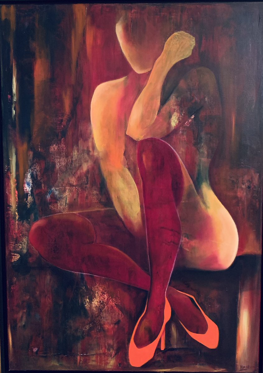 “Mature”, oilpaint, 70x100 cm. #oilpainting #powerwoman