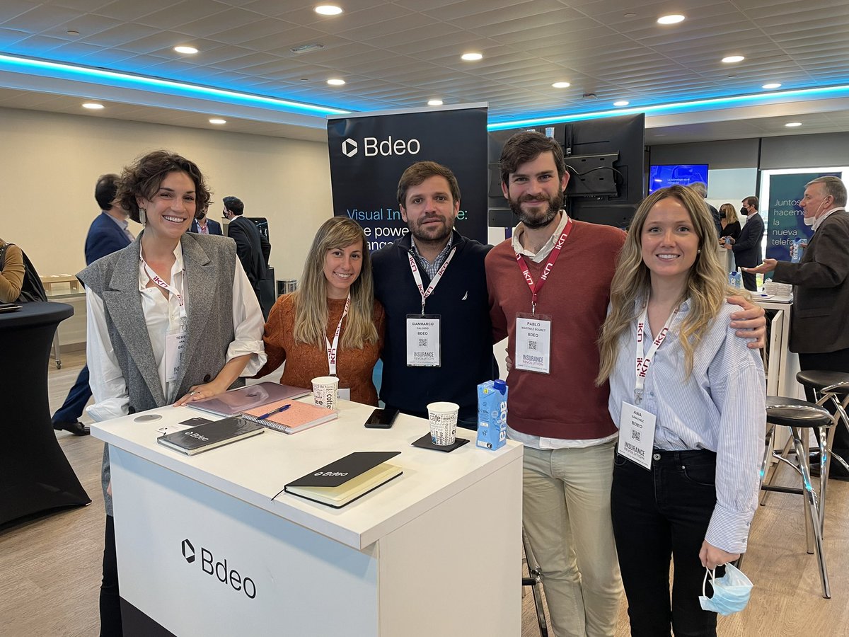 Today we are at #InsuranceRevolution2021! Come by our booth and we will tell you how #VisualIntelligence can be your best tool to automate the processes of your motor and home #insurance company.