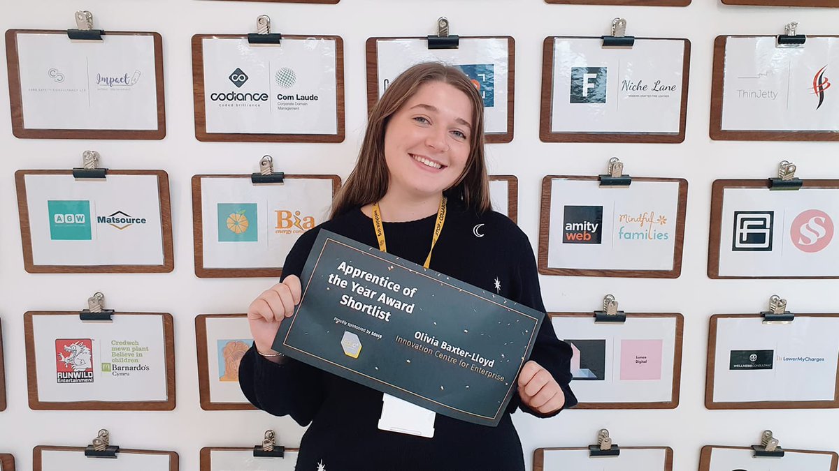 Welsh_ICE's tweet photo. It's the @CaerphillyBC Awards this evening 🎉🙌

HUGE good luck to everyone shortlisted for the Innovation Through Covid Award, sponsored by us! 😍

And a special good luck to our @liv_bl, whose been shortlisted for Apprentice of the Year, we'll be cheering you on tonight! 🤩🥳 https://t.co/1fNpOgyMAI