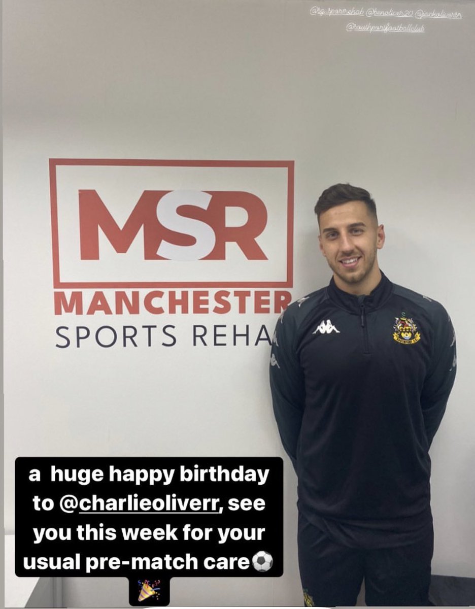 Manchester Sports Rehab tweet media