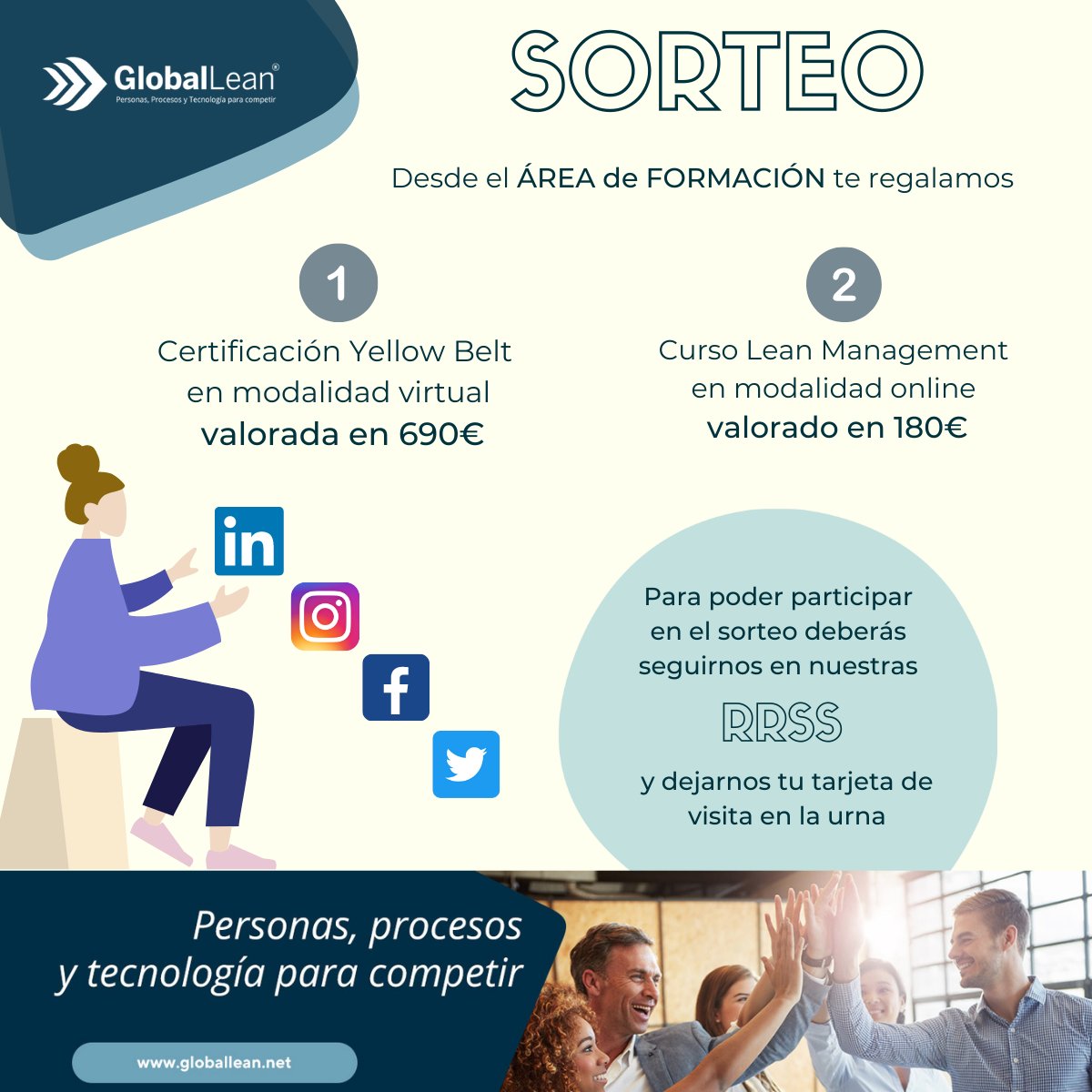 GlobalLean's tweet photo. Los próximos días 24 y 25 de noviembre en nuestro Foro Tecnológico de la feria #Logistics21 haremos un sorteo desde el Área de Formación. 
Visítanos en nuestro AULA y podrás optar a participar en el mismo👇 Puedes realizar tu registro gratuito aquí👉https://t.co/C57RWEj00m https://t.co/xnZazK3MH2