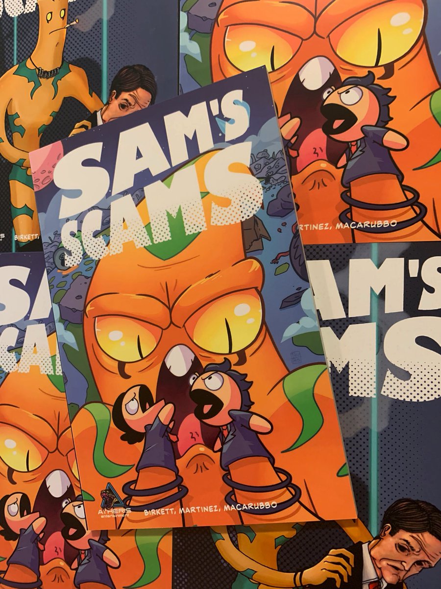 My first comic came in this week. I’m so excited. Two years of work and now it is here. It’s real now.