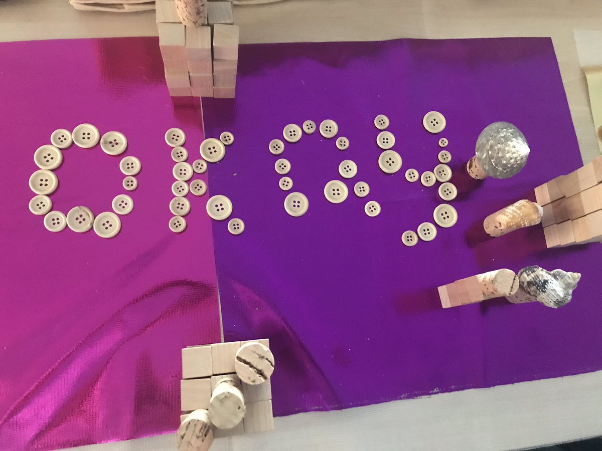 TollbraePS's tweet photo. Kind word transient art #base7 #OneKindWord #looseparts @_respectme_ https://t.co/4uelN9oiv5
