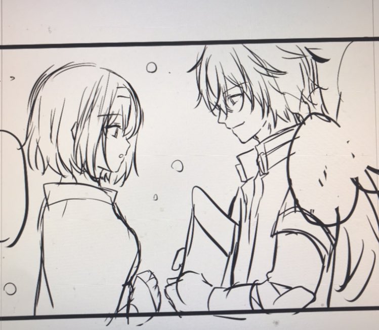 プロット入れを整理してたら一昨年かな?多分…に書いたみゅおじたのクリスマスがどうしても描きたくなってしまって描き始めたけど仕上がるかはわからない 