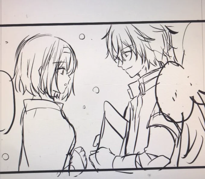 プロット入れを整理してたら一昨年かな?多分…に書いたみゅおじたのクリスマスがどうしても描きたくなってしまって描き始めたけど仕上がるかはわからない 