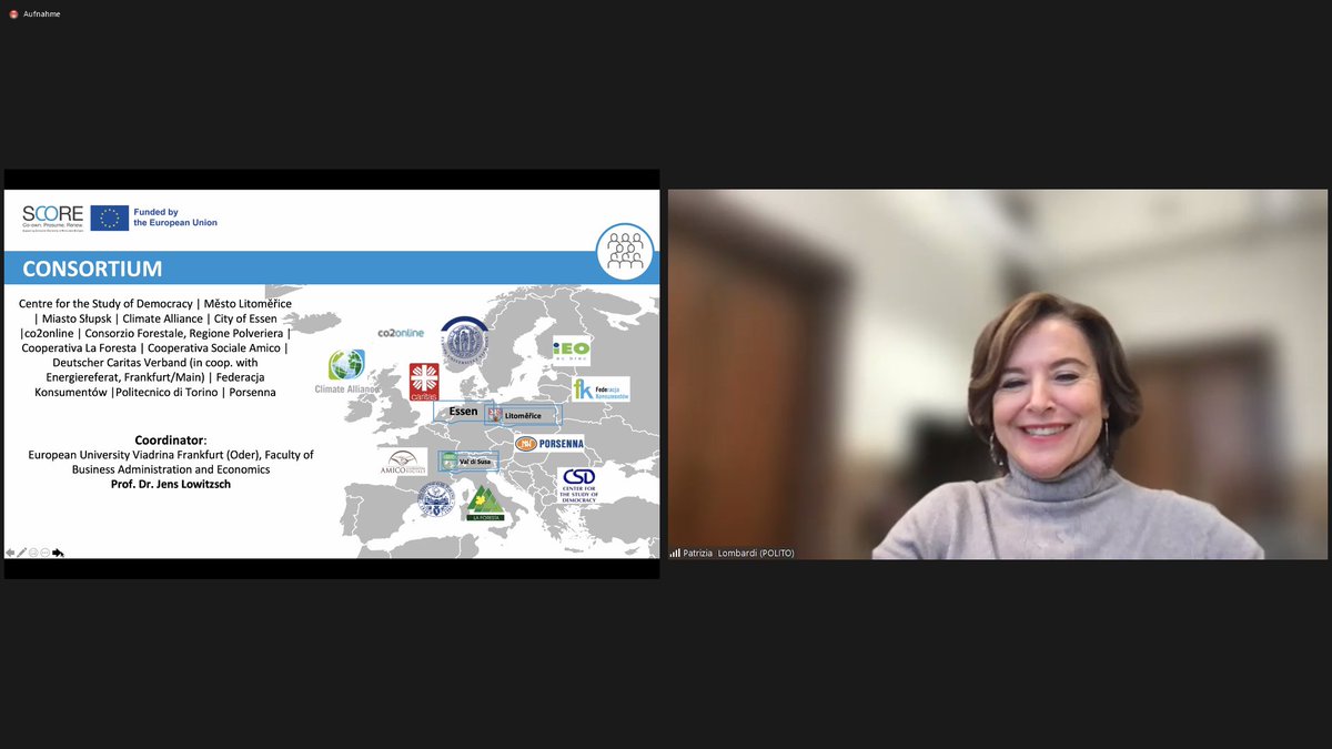 Patrizia Lombardi, Vice-Rector of Politecnico di Torino, delivered opening speech at international conference Supporting Consumer Ownership in Renewable Energies in Turin.  
Register here 👉score-h2020.eu/news-events/sc…
#consumer  #energy <a href="/PoliTOnews/">Politecnico di Torino</a>