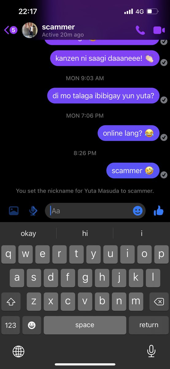 borgyous's tweet photo. twitter nalang mabait ako eh 😂 @YuutaMasuda https://t.co/t5zWAvgr2p