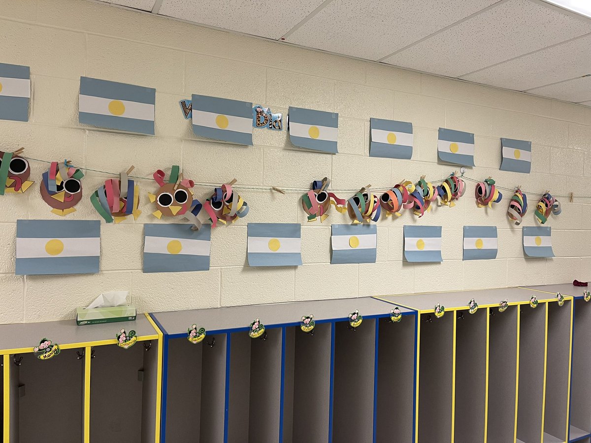 <a href="/MoteElementary/">Anna P. Mote</a> Diversity Committee wants to shoutout all of our hardworking teachers and students who came together to create a classroom chosen flag to honor culture and United amongst the world #WorldToleranceDay . Check out the photos ! <a href="/mrslenoff/">Larisa</a>