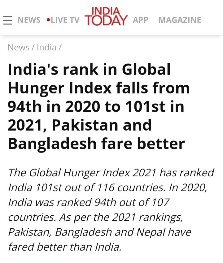 swchandabhishek's tweet image. I&apos;m from that India where we are distributing free ration to poor but still at global hunger index rank 101

#TwoIndias #VirDas