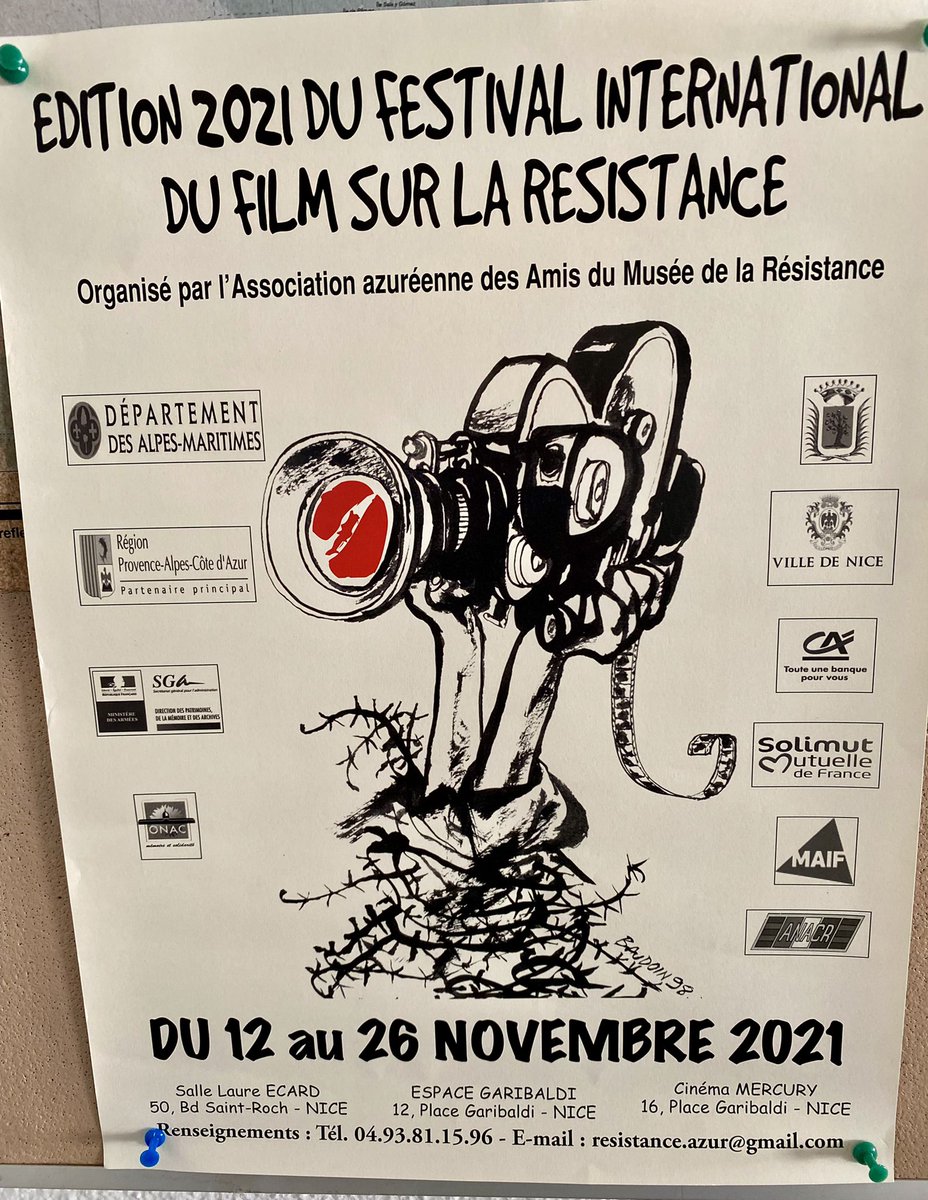 VTriaille's tweet photo. Participation de la classe de 3 ème 9 du @Clg_MatisseNice au #FIFR #histoire #EMC pour échanger sur les thématiques de l’Occupation, de la Collaboration et de la Résistance. Merci à @gemagapa pour l’encadrement et au musée de la Résistance @VilledeNice @AcademieNice https://t.co/2Sc7fCHAwb
