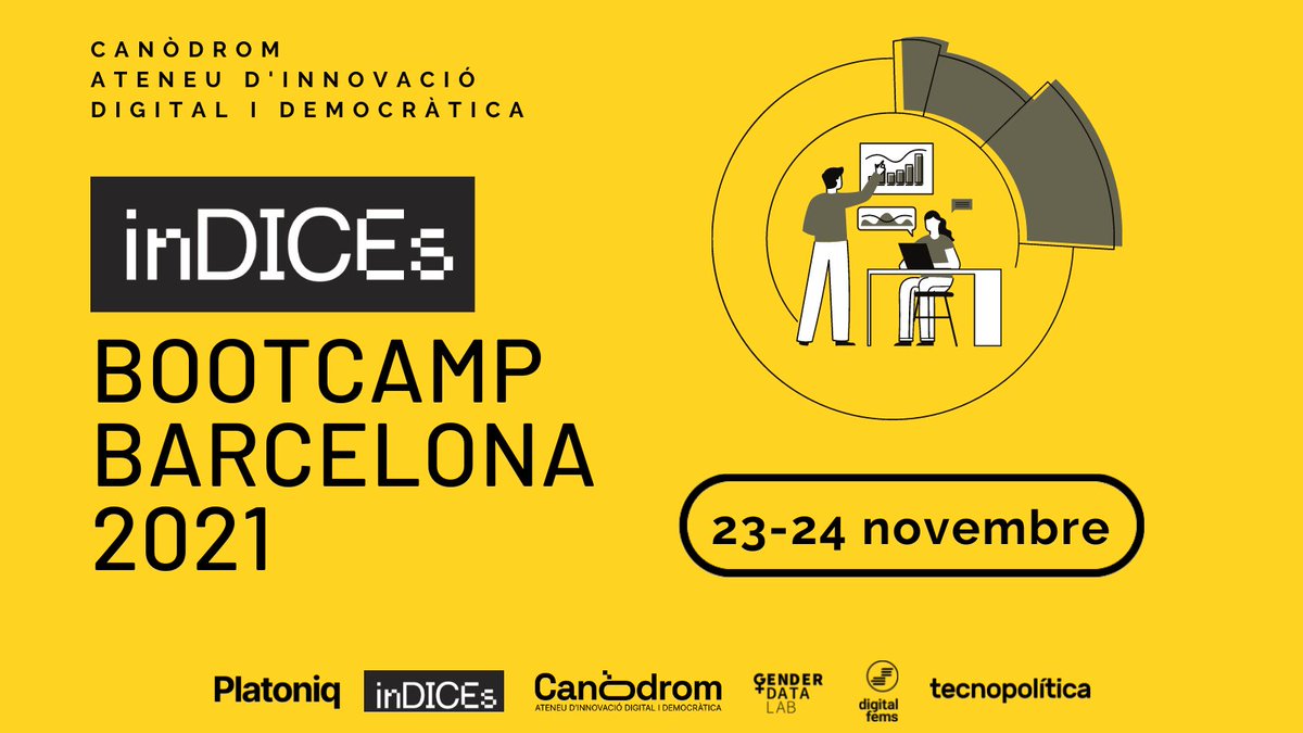 Com impacten les dades en el futur del patrimoni cultural digital? 🔮✨

Celebrem de la mà de <a href="/platoniq/">@platoniq@mastodon.social</a> el Bootcamp de #inDICEs: unes jornades úniques per repensar  la relació entre #cultura, #digitalització i #dades.

📅 23 i 24 novembre
🟢 Inscripcions: participate.indices-culture.eu/conferences/In…