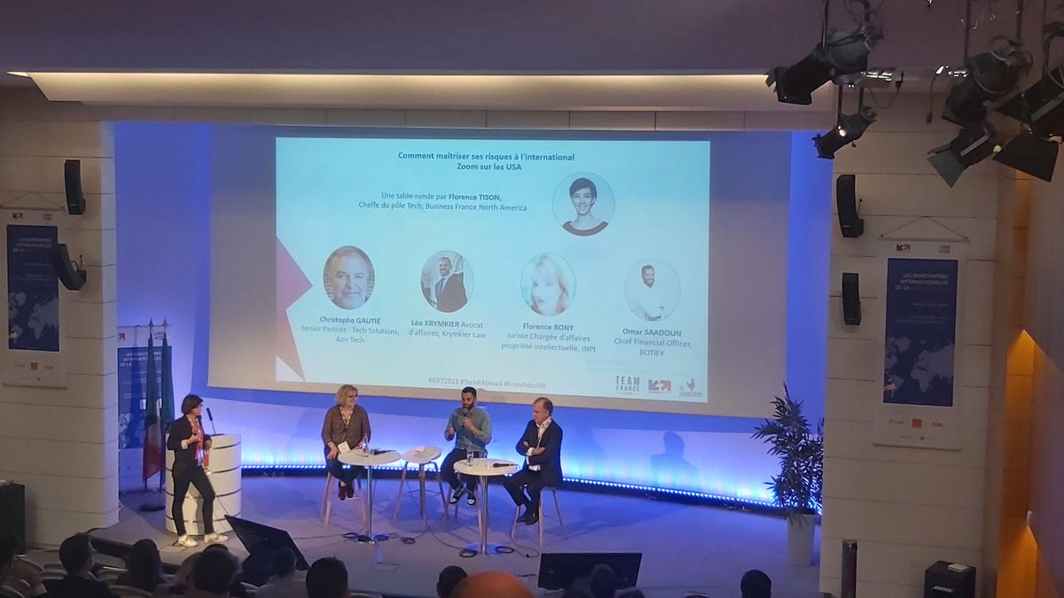INPIFrance's tweet image. 💪 @FlorenceBony, chargée d&apos;affaires #PI à l&apos;INPI, intervient lors de l&apos;«Atelier risques à l’international» sur les spécificités à connaître lorsqu&apos;on souhaite se développer aux 🇺🇸 ! #FrenchTechRI #RIFT2021

💻 Suivez son intervention en ligne :  …-french-tech-2021.site.digitevent.com/fr/page/rift-2…