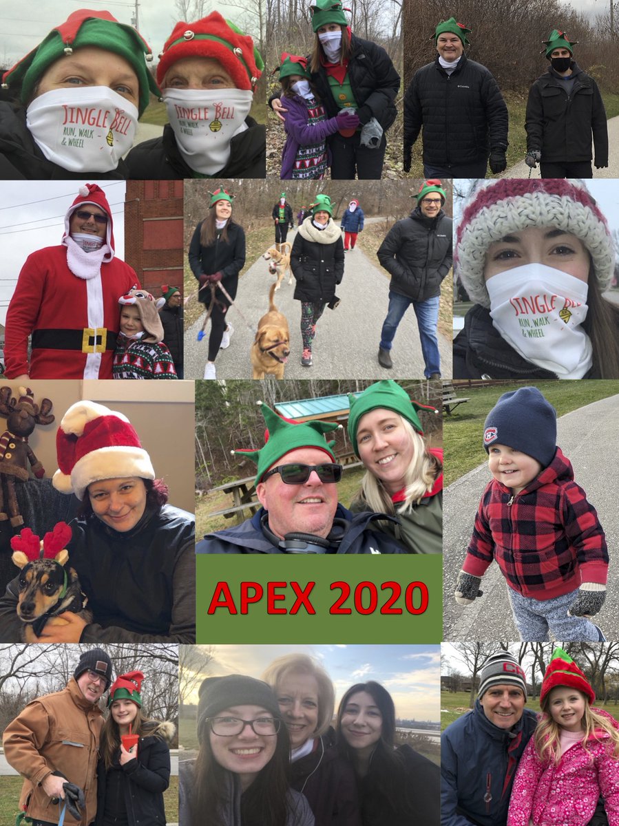 Please join @UWindsorKIN  APEX team for the VIRTUAL Jingle Bell Run, Walk &amp; Wheel by <a href="/kenknappford/">Ken Knapp Ford</a>. All proceeds go to @clessexcounty  who provide supports for over 750 people with an intellectual disability.

Register: tinyurl.com/zms3sfwz
Donate: tinyurl.com/57befwv7