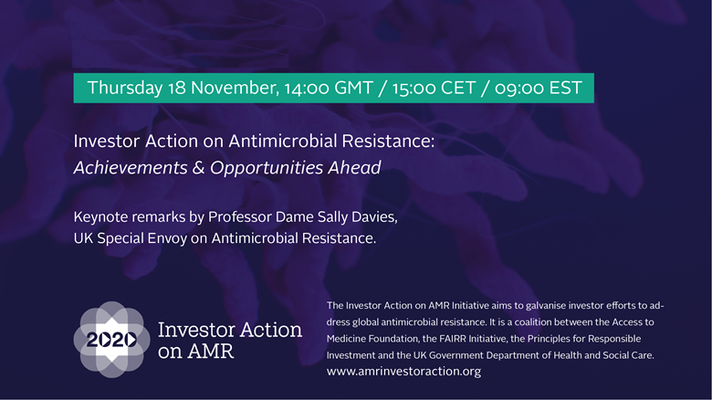 Join <a href="/FAIRRInitiative/">FAIRR Initiative</a>, @PRI_News and <a href="/AtMIndex/">Access to Medicine Foundation</a> tomorrow 18 Nov at 2 p.m. GMT for a discussion on the health and economic costs of anti-microbial resistance and the key gaps and focus areas for the years ahead!

Register at bit.ly/2XBckP3.

#AMR #WAAW #animalhealth