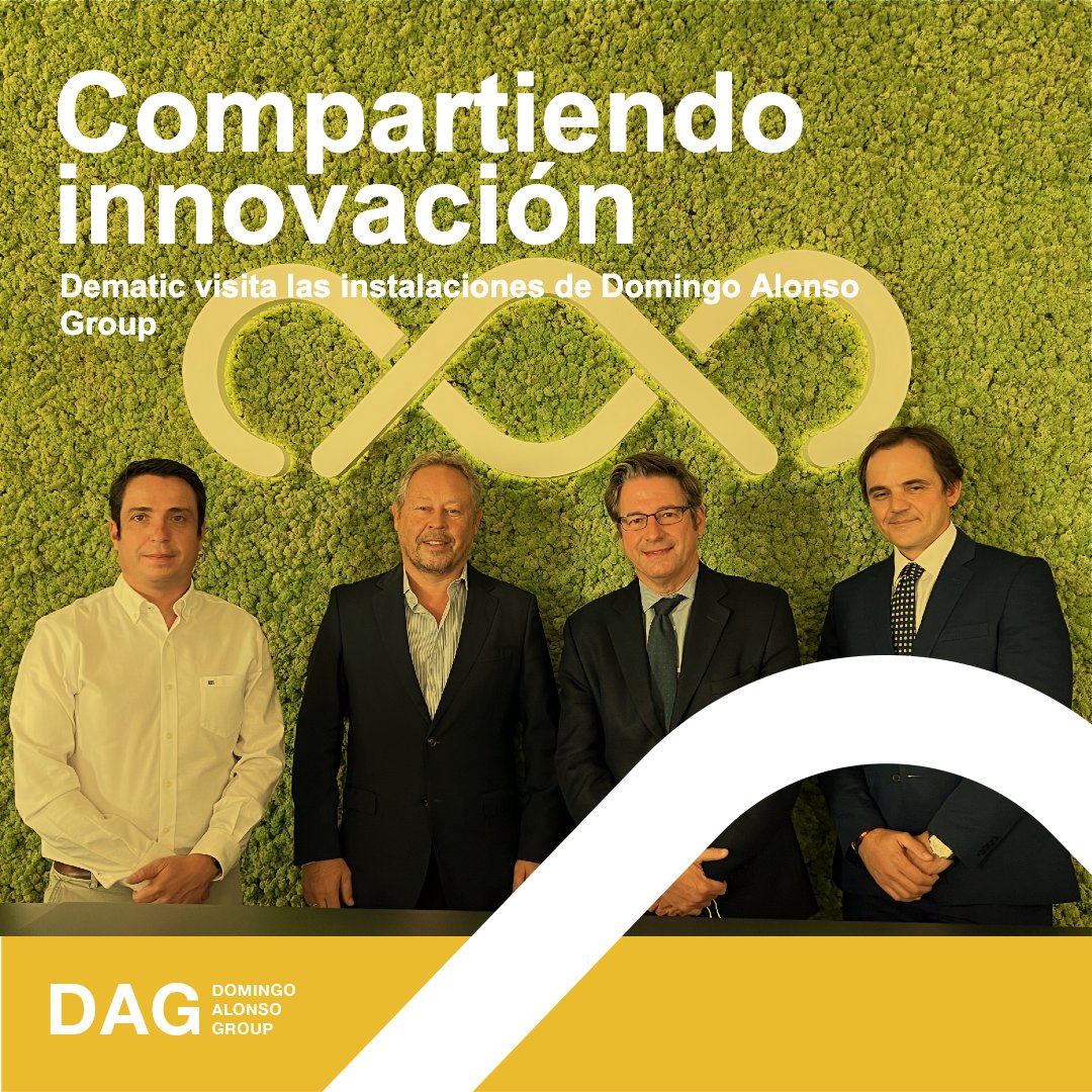 DomingoAlonsoG's tweet photo. 🤝Hemos recibido la visita de José Pablo García, General Manager y Pascual Ibáñez, Senior Project Manager de #Dematic.
📦Juntos trabajamos nuevas soluciones logísticas basadas en tecnología, digitalización y automatización. #DomingoAlonsoGroup https://t.co/vJND8dDpGY