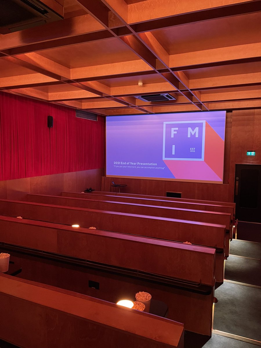 TheNicoladeBeer's tweet photo. All set for our end of Year Company update Cinema Style  @TheDevlinDublin @FMIHeadOffice @FMIHeadOffice @libbykeeling @LyonsMags https://t.co/nyzVcWxRZJ