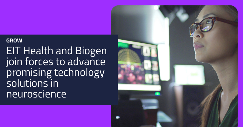 EITHealth's tweet photo. Thanks @eureporter for sharing news of our new ‘neurotechprize’ founded with @Biogen to develop new solutions for Alzheimer's Disease. 

See the article here: https://t.co/cWkCd6Eu6n 

#AlzheimersDisease