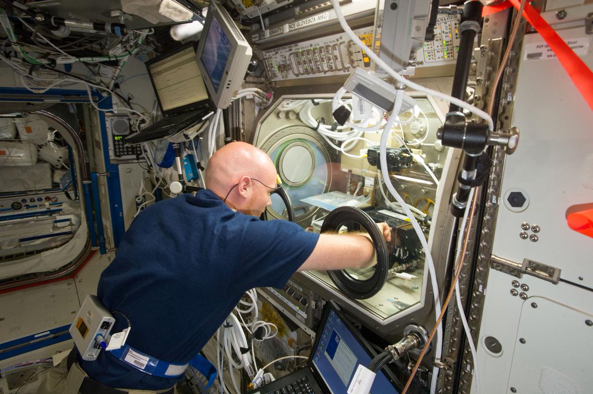 NASA_STI's tweet photo. #WhatsNew in the STI Repository? This report on the Burning and Suppression of Solids combustion experiment in the Microgravity Science Glovebox on the @Space_Station. Explore the process, figures, and photos here: https://t.co/sC5she3kEn #NASAMissionGo https://t.co/YWDCcUEc2I