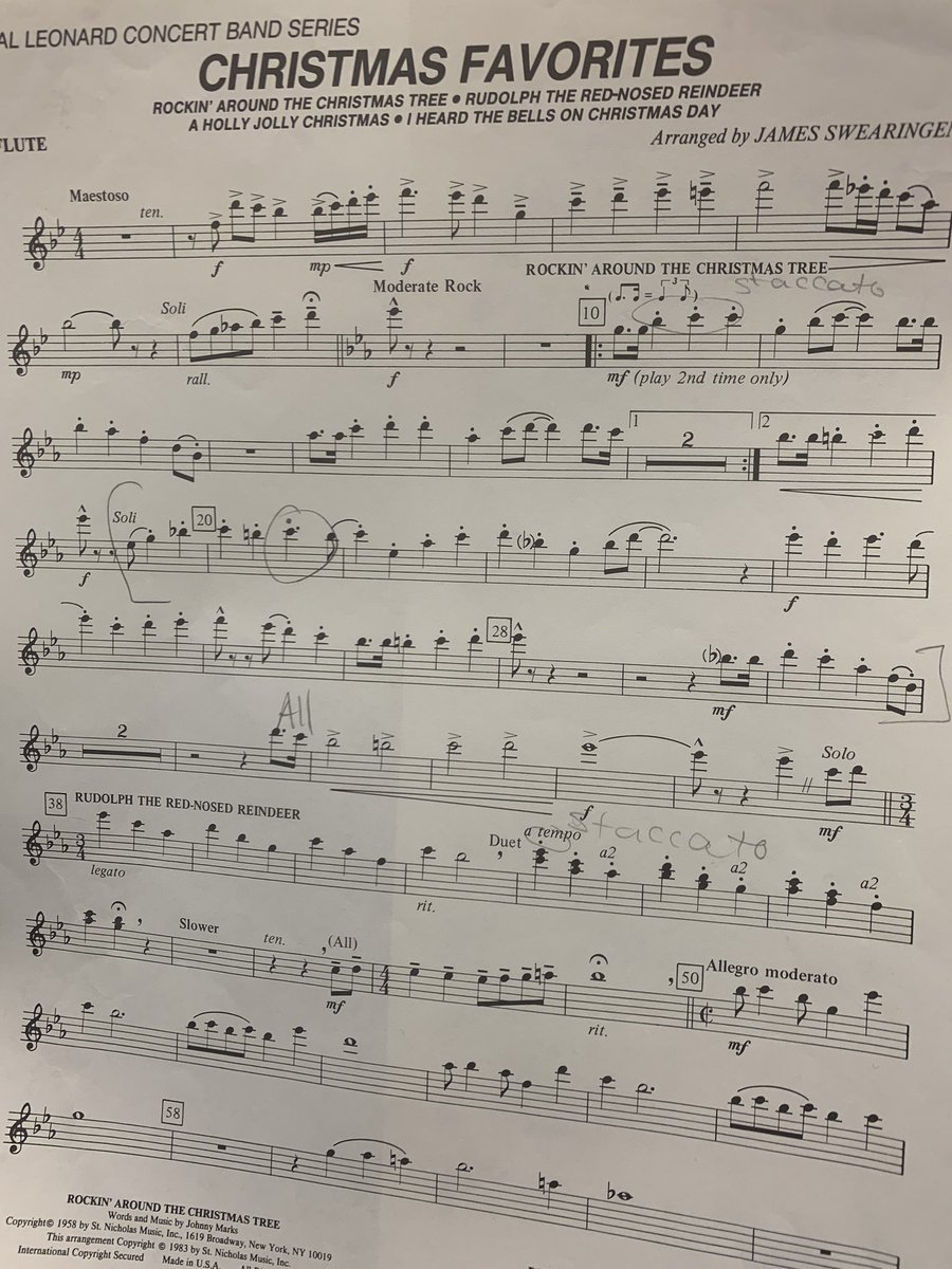 FAHSBand's tweet photo. excited to start playing christmas music in symphonic band 
The symphonic band concert is December 15th at 7pm https://t.co/27yA3WuN4H