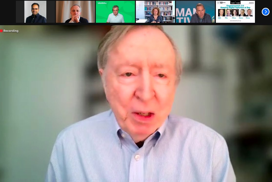 'We are living in the golden age of innovation.. it's kind of like magic',  Steve Denning of <a href="/Forbes/">Forbes</a> discusses how empathy is the driving force in organisations. 

#DruckerForum #digital #human #imperative #business #community