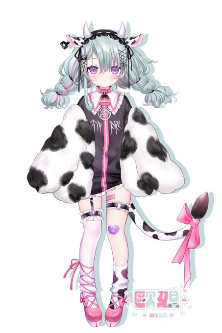 春魚工作室所属のバーチャル神話アイドル
「歐妲」(@OldaMonstar)ちゃんのキャラクターデザインをさせていただきました👑よろしくお願いします!
歐妲為歐德姆布拉(Auðumbla)!在北歐神話中,是最早出現在世上的生物喔! 