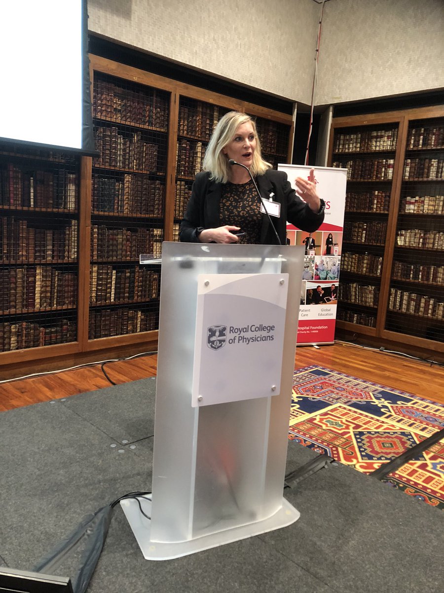 StMarksHospital's tweet photo. #stmarksfrontiers Risk reduction and psychological interventions in IBD patient care, an in-depth discussion @LisaYounge2 @NailaArebi, Fiona Eldridge (speaking), with thanks to @GalapagosGlobal @MadhoorRamdeen @DrAilsaHart https://t.co/B6PJhWIO9y