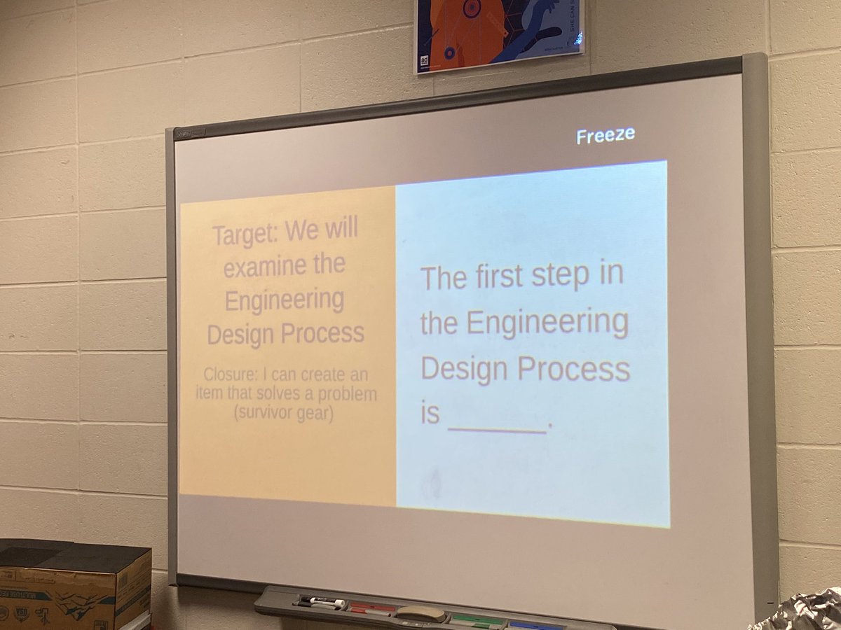OlmstedSouth's tweet photo. Ms. Barakkat’s class has been using the design process in their creations this week. She is ensuring student choice, high engagement, and literacy incorporation to help our kids be #OASBrave. #STEAMatOAS #AwesomeArtifactSpotter https://t.co/LQAWGP4lkE