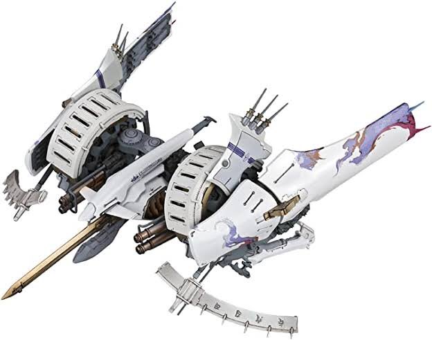 3. 斑鳩(白)のプラモ。黒や塗仏はブキヤ公式サイトで在庫あるっぽいのですが、個人的に一番好きな白の在庫がないという… 